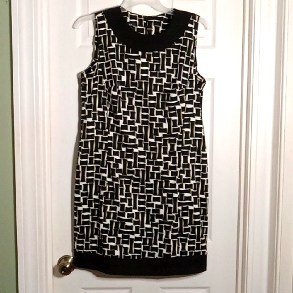 sleeveless dress ALYX knit geometric pattern